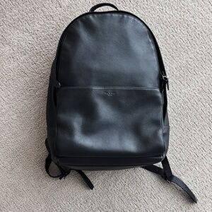 Rag & Bone Lenox Leather Backpack Black